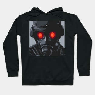 Resident Evil Hunk Pixel Art Hoodie